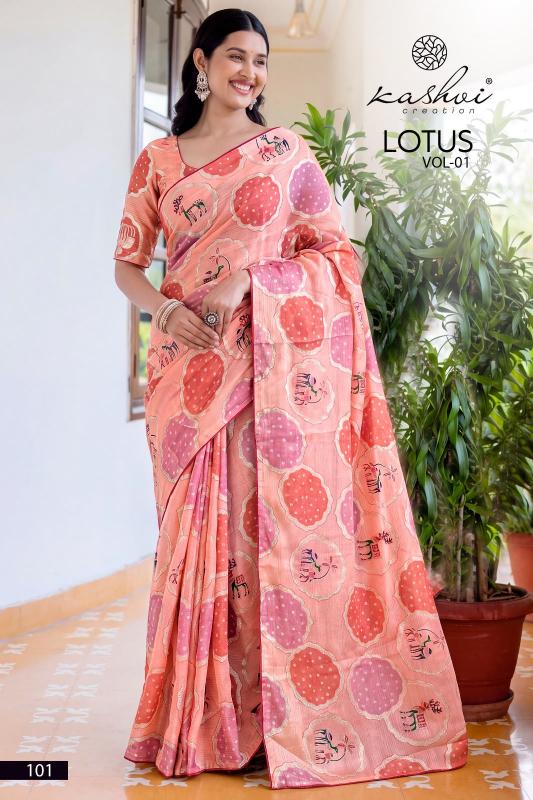 Kashvi lotus vol 1 saree sale in surat
